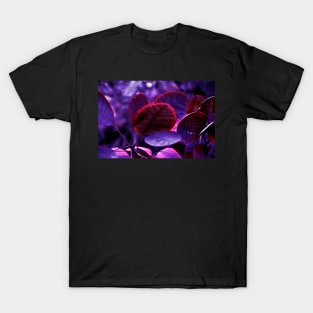 Ultra Violet Bleeding Leaves T-Shirt